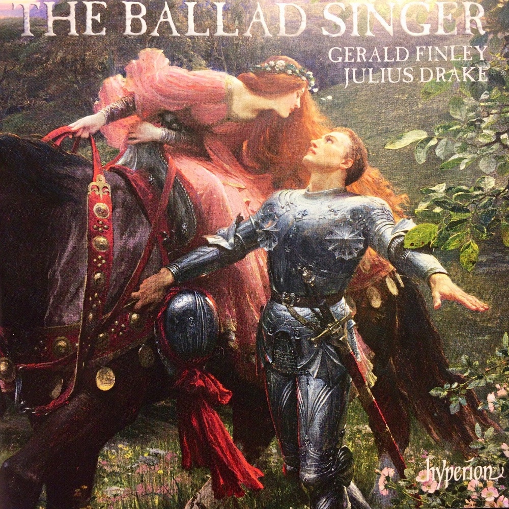 The Ballad Singer Gerald Finley Julius Drake CD Classical Opera 034571178301